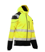 SEVEN KINGS FLASH INSULATED SOFTSHELL JACKET HIVI SKF007 YELLOW