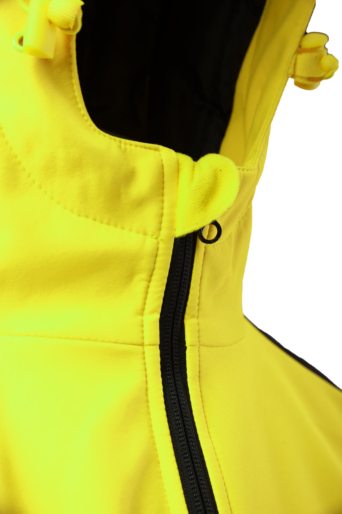 SEVEN KINGS FLASH INSULATED SOFTSHELL JACKET HIVI SKF007 YELLOW