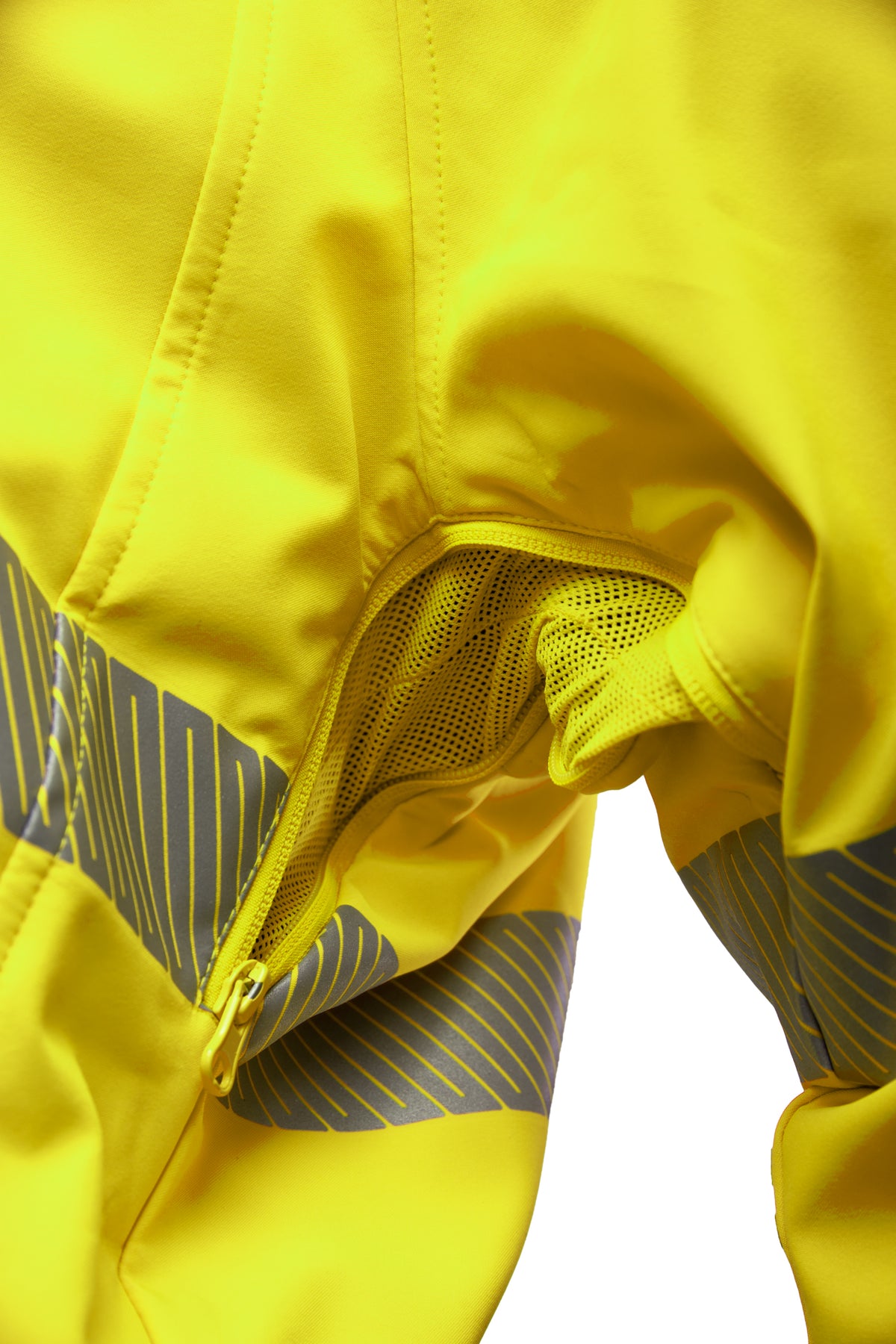 SEVEN KINGS FLASH INSULATED SOFTSHELL JACKET HIVI SKF007 YELLOW