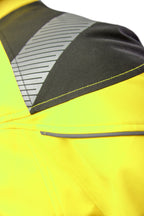 SEVEN KINGS FLASH INSULATED SOFTSHELL JACKET HIVI SKF007 YELLOW
