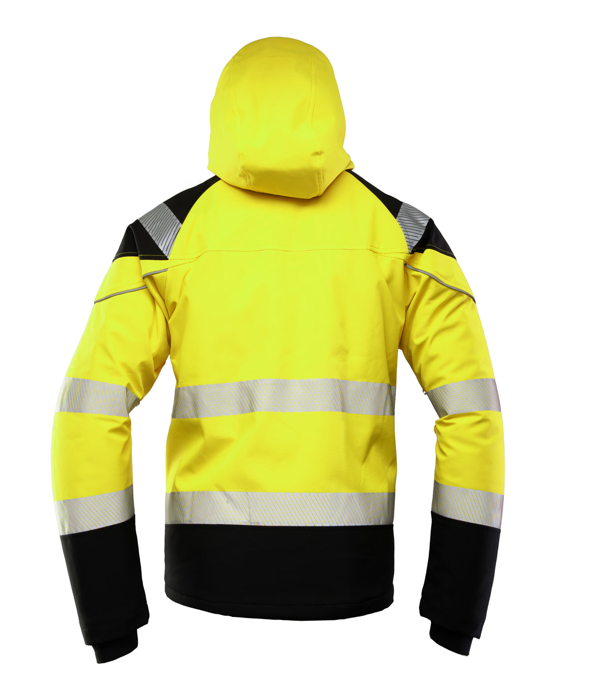 SEVEN KINGS FLASH INSULATED SOFTSHELL JACKET HIVI SKF007 YELLOW