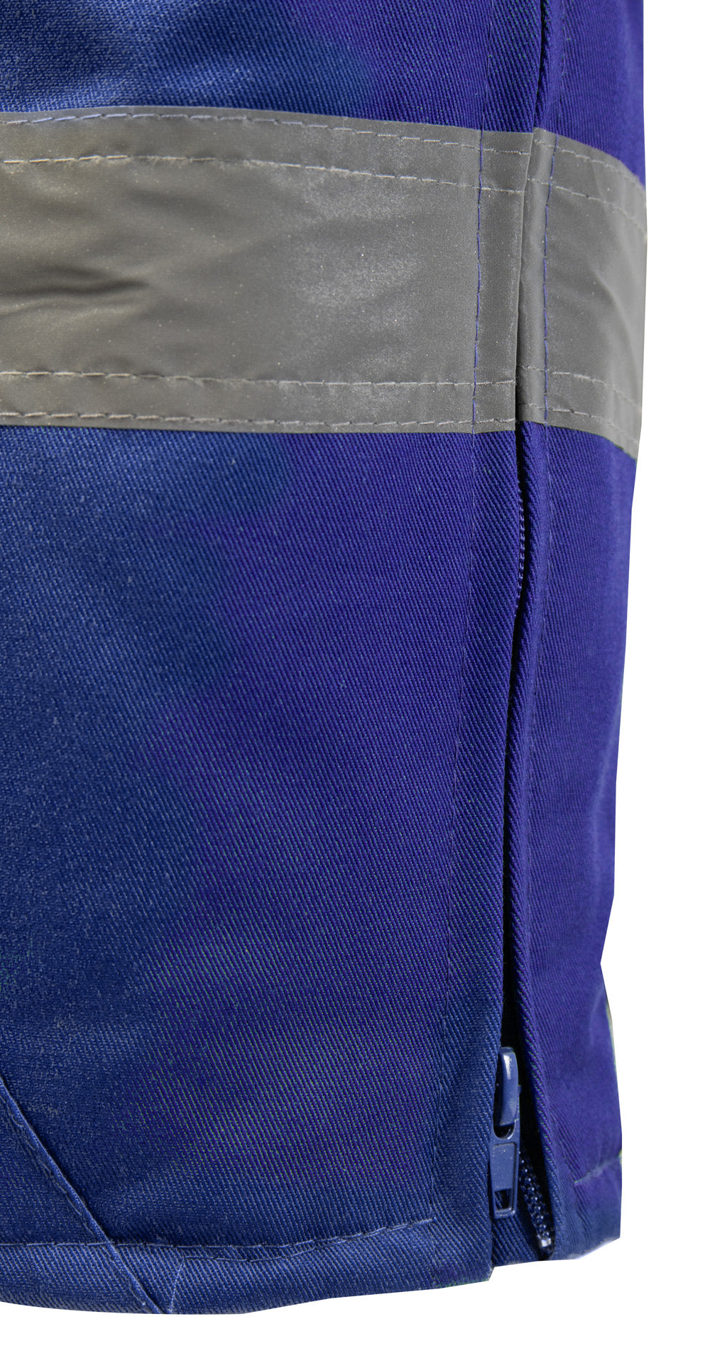 BRIXTON SNOW BIB- PANTS INSULATED BLUE / REFLECTIVE STRIPES