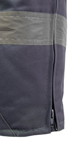 BRIXTON SNOW BIB-PANTS INSULATED STEEL / REFLECTIVE STRIPES