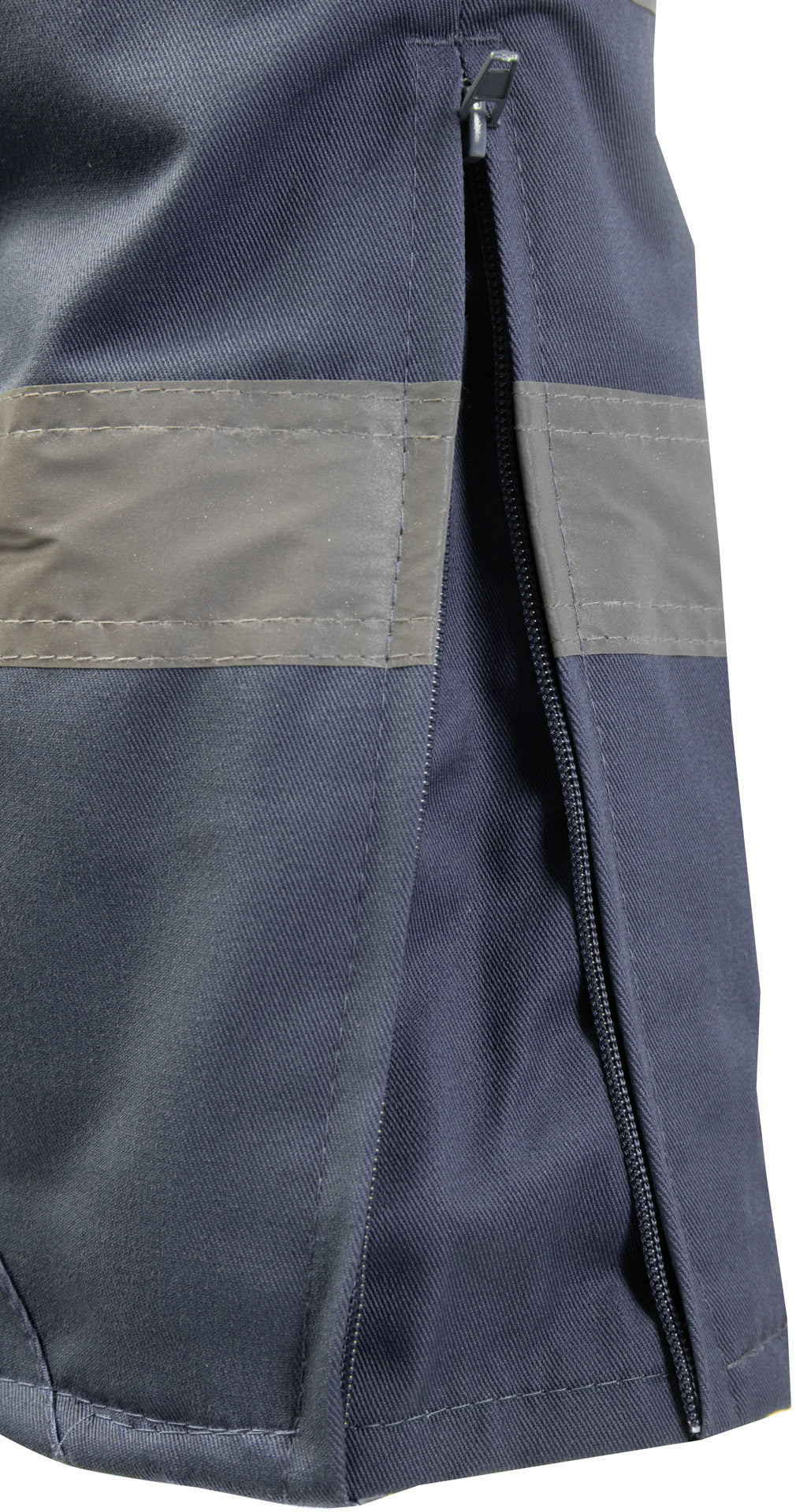 BRIXTON SNOW BIB-PANTS INSULATED STEEL / REFLECTIVE STRIPES