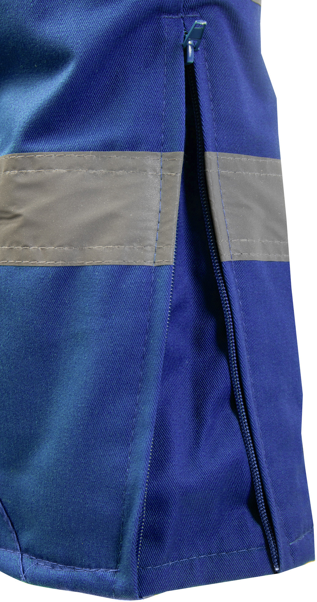 BRIXTON SNOW BIB- PANTS INSULATED BLUE / REFLECTIVE STRIPES