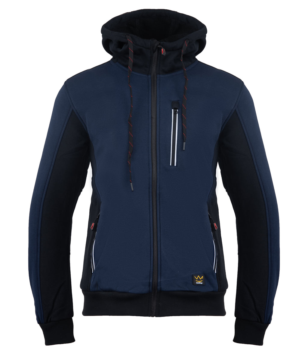 SEVEN KINGS PRO NAVY BLUE HOODED SWEATSHIRT