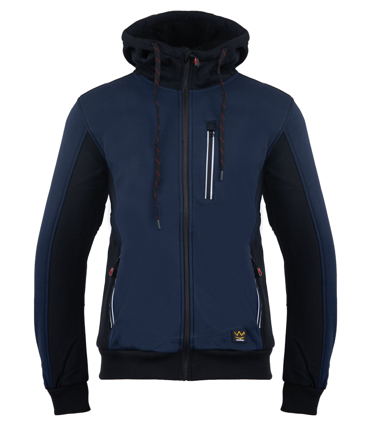 SEVEN KINGS PRO NAVY BLUE HOODED SWEATSHIRT