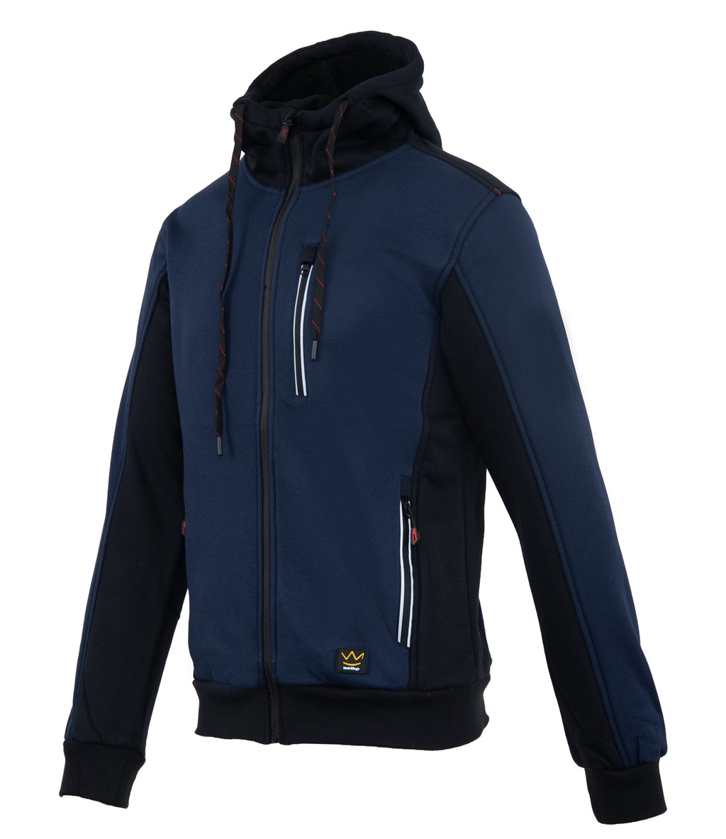 SEVEN KINGS PRO NAVY BLUE HOODED SWEATSHIRT