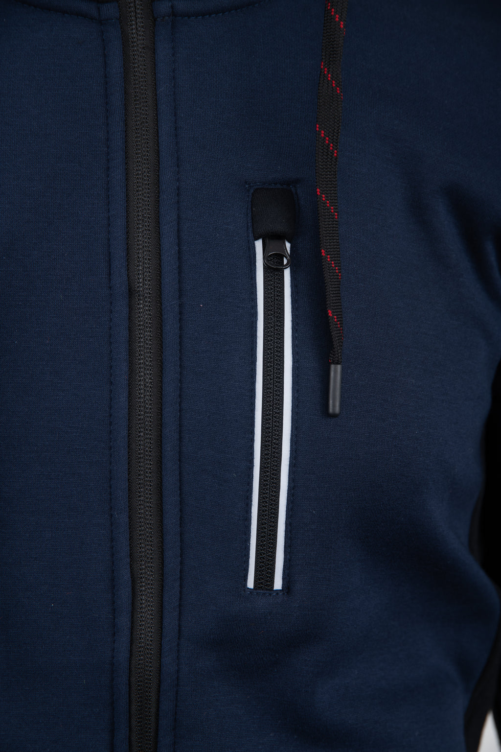 SEVEN KINGS PRO NAVY BLUE HOODED SWEATSHIRT