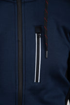 SEVEN KINGS PRO NAVY BLUE HOODED SWEATSHIRT