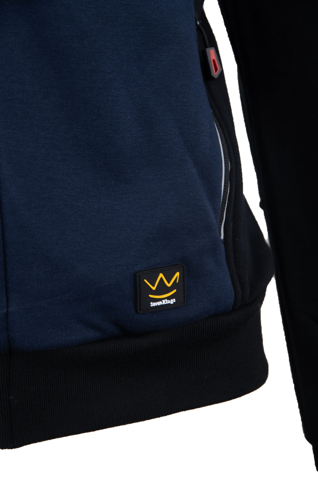 SEVEN KINGS PRO NAVY BLUE HOODED SWEATSHIRT