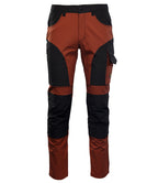 SEVEN KINGS TRAIL LIGHT WAISTBAND TROUSERS – MAHOGANY/BLACK