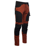SEVEN KINGS TRAIL LIGHT WAISTBAND TROUSERS – MAHOGANY/BLACK