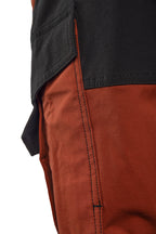 SEVEN KINGS TRAIL LIGHT WAISTBAND TROUSERS – MAHOGANY/BLACK