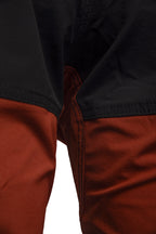 SEVEN KINGS TRAIL LIGHT WAISTBAND TROUSERS – MAHOGANY/BLACK