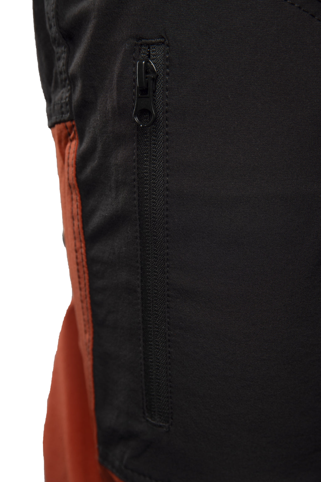 SEVEN KINGS TRAIL LIGHT WAISTBAND TROUSERS – MAHOGANY/BLACK