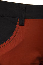 SEVEN KINGS TRAIL LIGHT WAISTBAND TROUSERS – MAHOGANY/BLACK