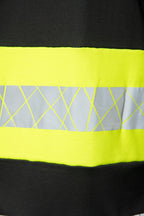 ECO RIVAL T-SHIRT BLACK/YELLOW