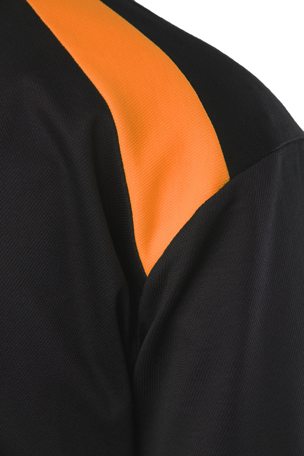 ECO RIVAL T-SHIRT BLACK/ORANGE