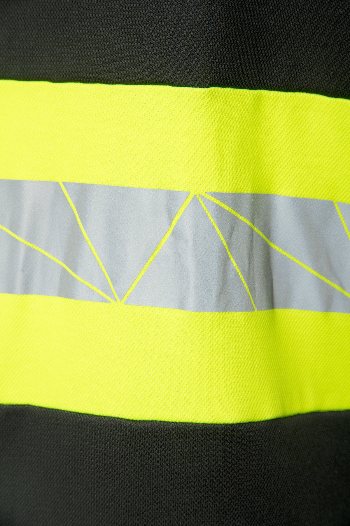 ECO RIVAL POLO SHIRT BLACK/YELLOW