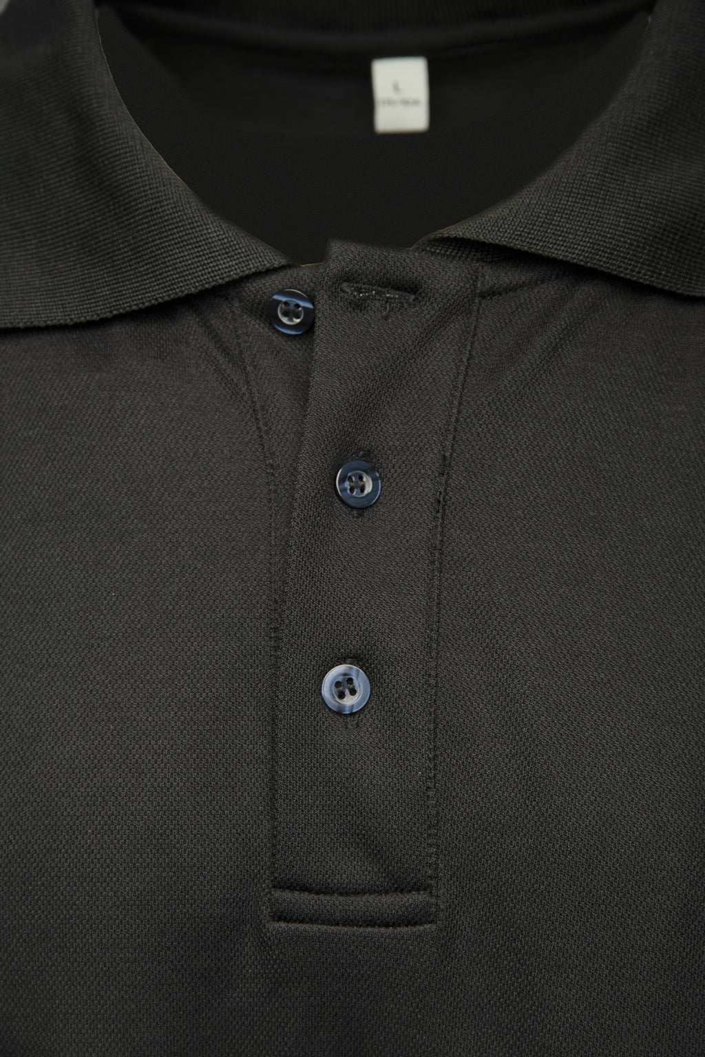 ECO RIVAL POLO SHIRT BLACK/ORANGE