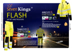 TROUSERS WITH REFLECTIVE YELLOW SKF006 CAT II