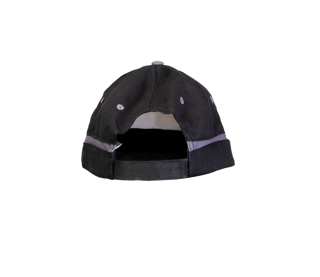 BASEBALL CAP BLACK/GREY