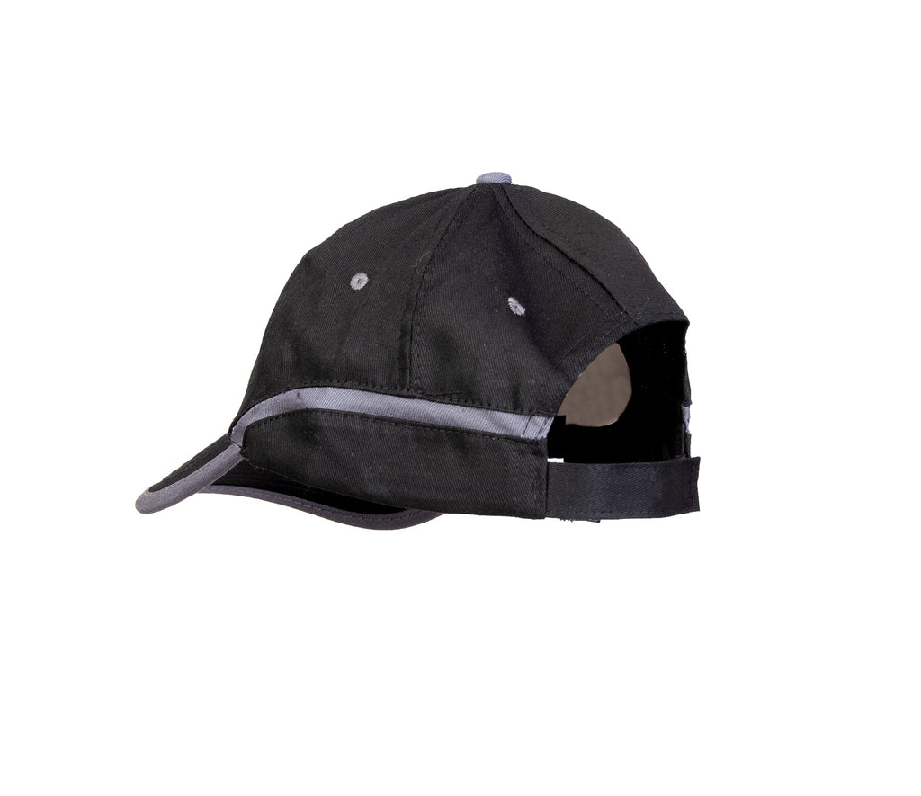 BASEBALL CAP BLACK/GREY