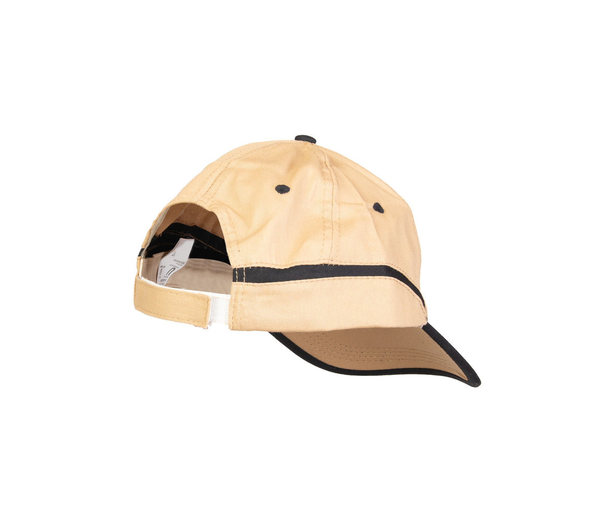 BASEBALL CAP BEIGE/BLACK