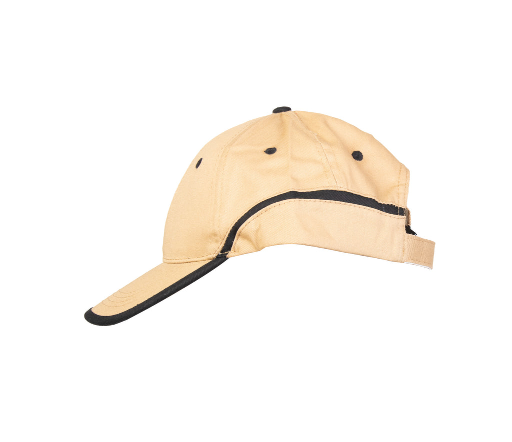 BASEBALL CAP BEIGE/BLACK