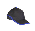 BASEBALL CAP BLACK/NAVE BLUE