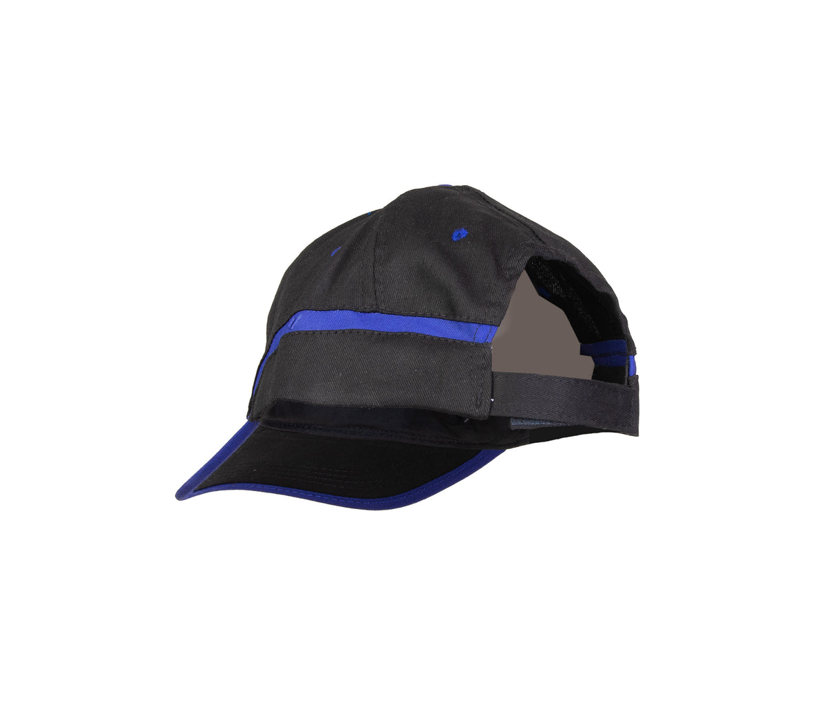 BASEBALL CAP BLACK/NAVE BLUE