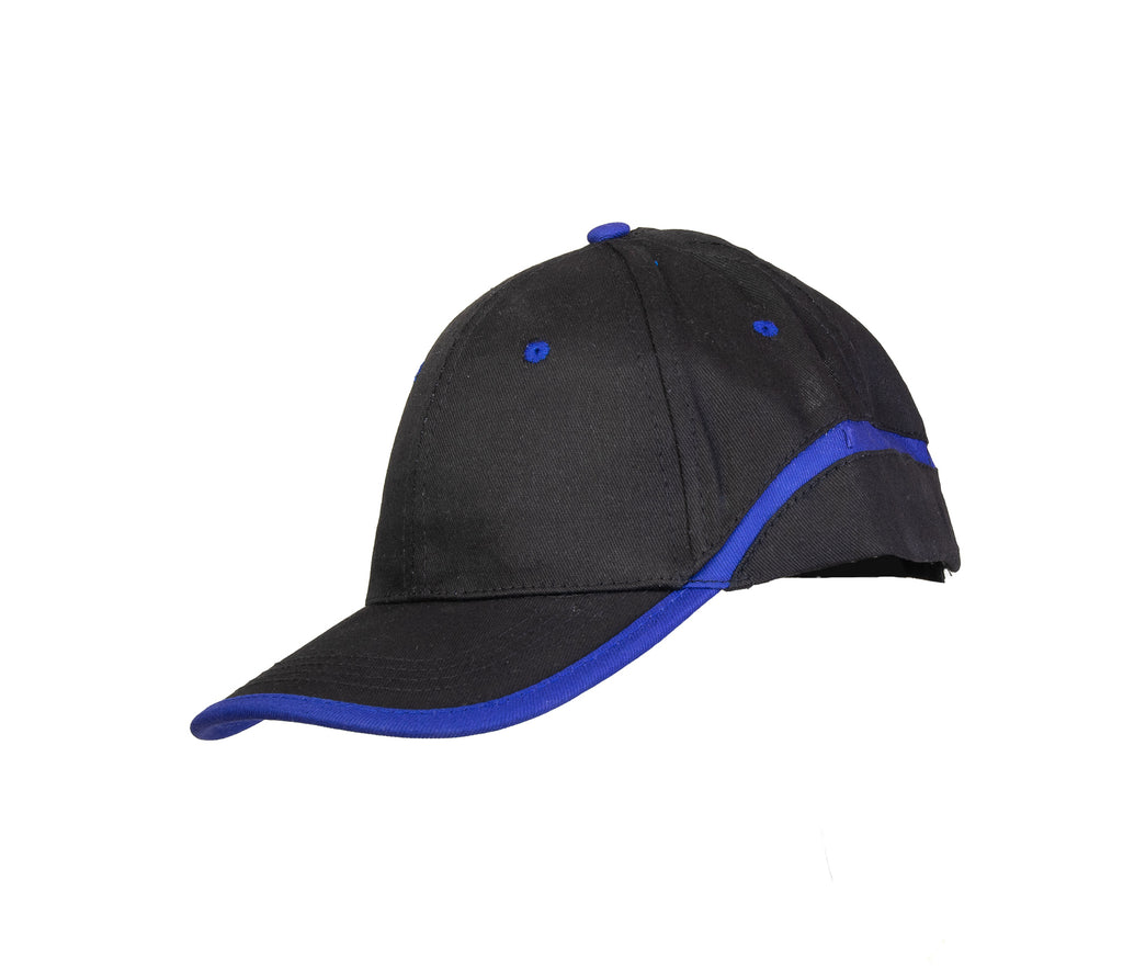 BASEBALL CAP BLACK/NAVE BLUE