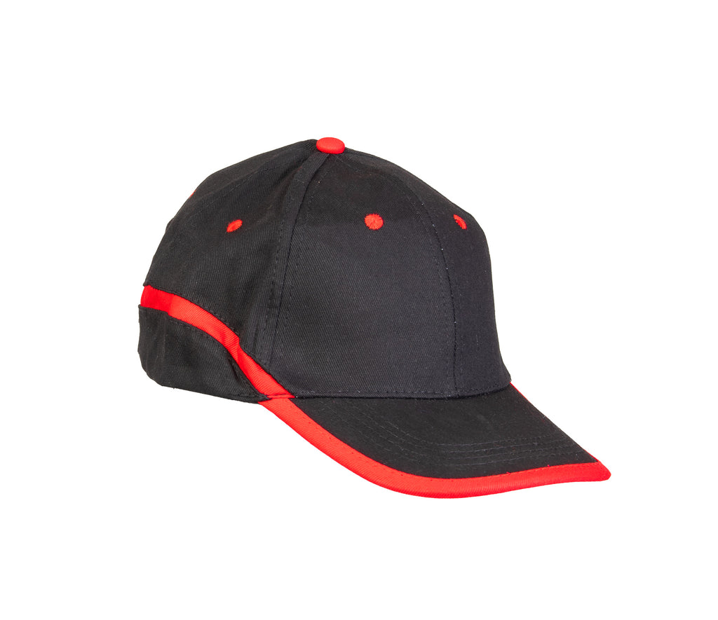 BASEBALL CAP BLACK/RED