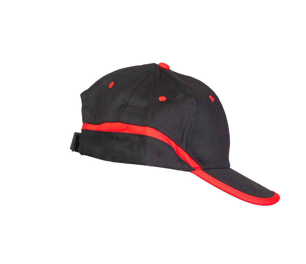 BASEBALL CAP BLACK/RED