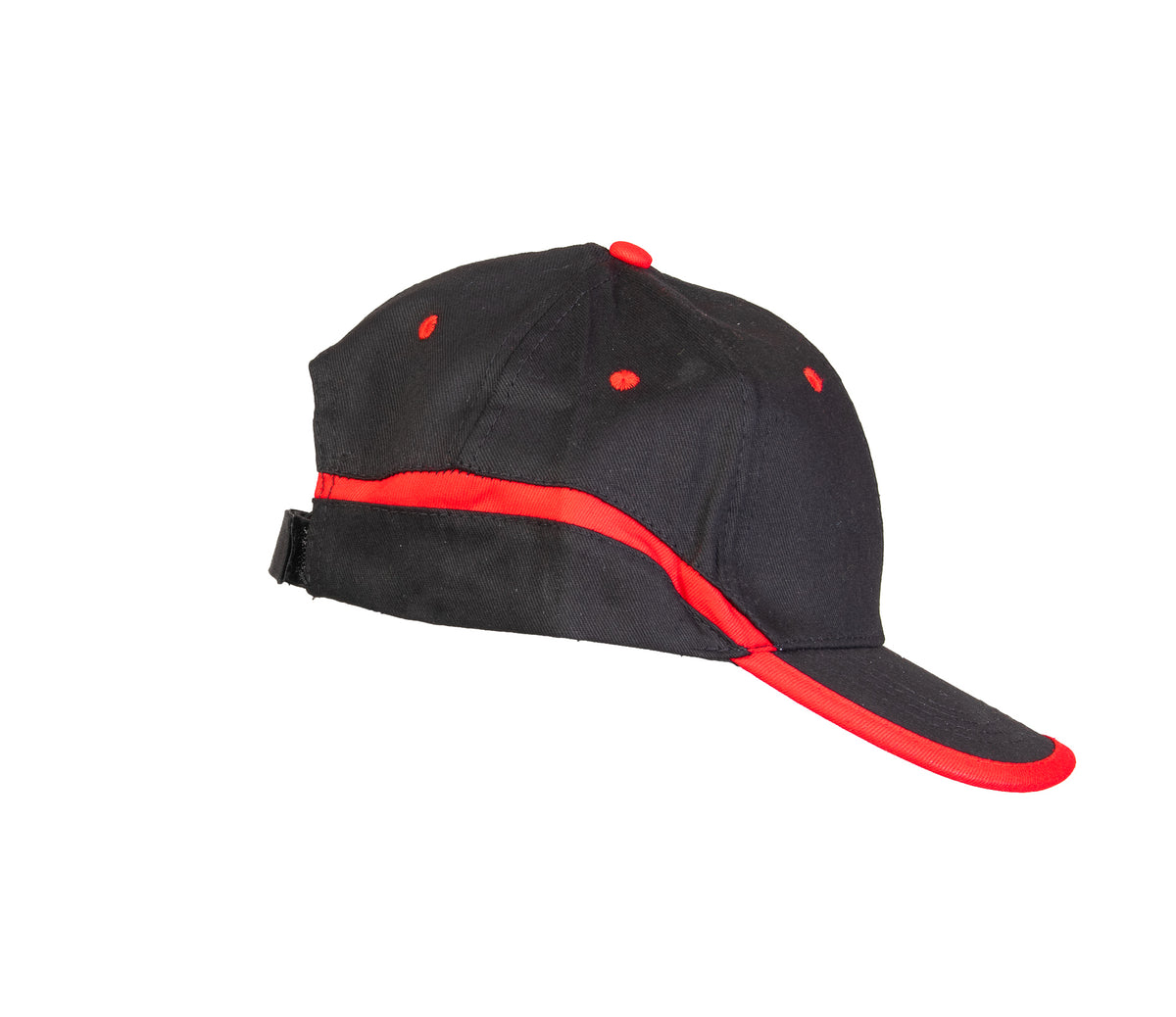 BASEBALL CAP BLACK/RED