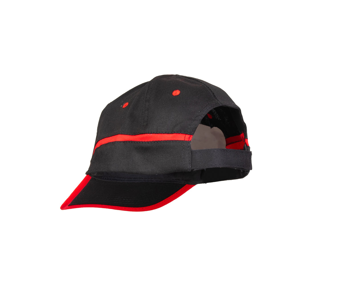 BASEBALL CAP BLACK/RED