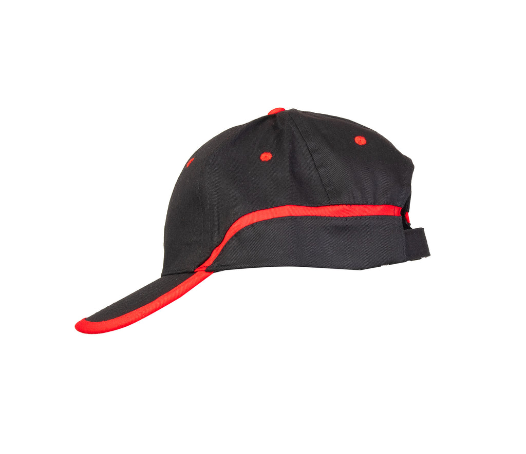 BASEBALL CAP BLACK/RED