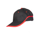 BASEBALL CAP BLACK/RED