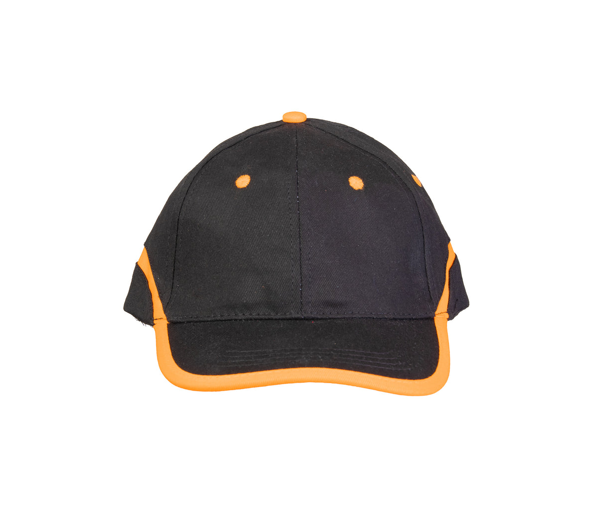 BASEBALL CAP BLACK/ORANGE