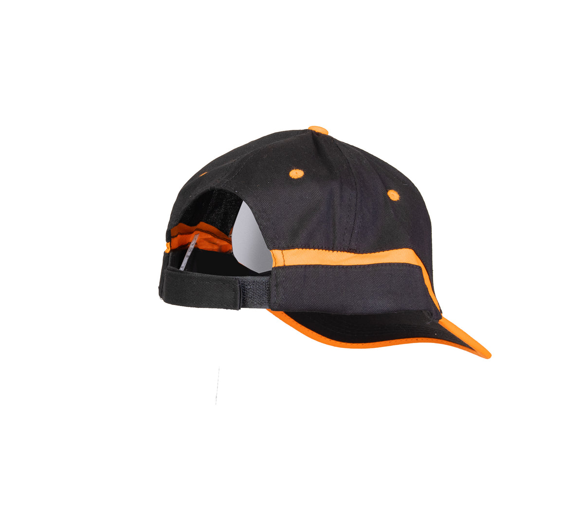 BASEBALL CAP BLACK/ORANGE