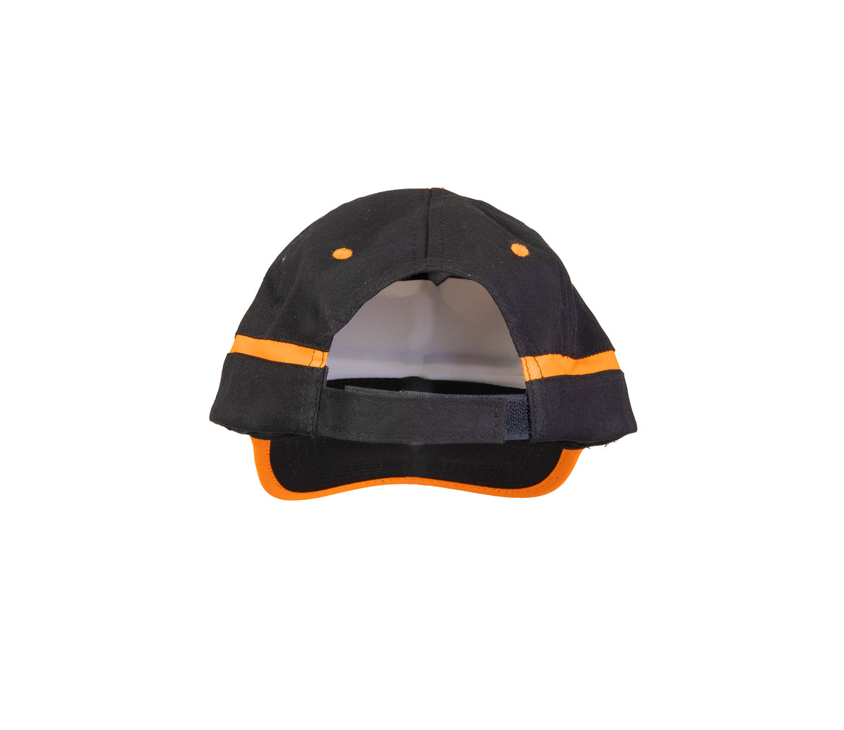 BASEBALL CAP BLACK/ORANGE
