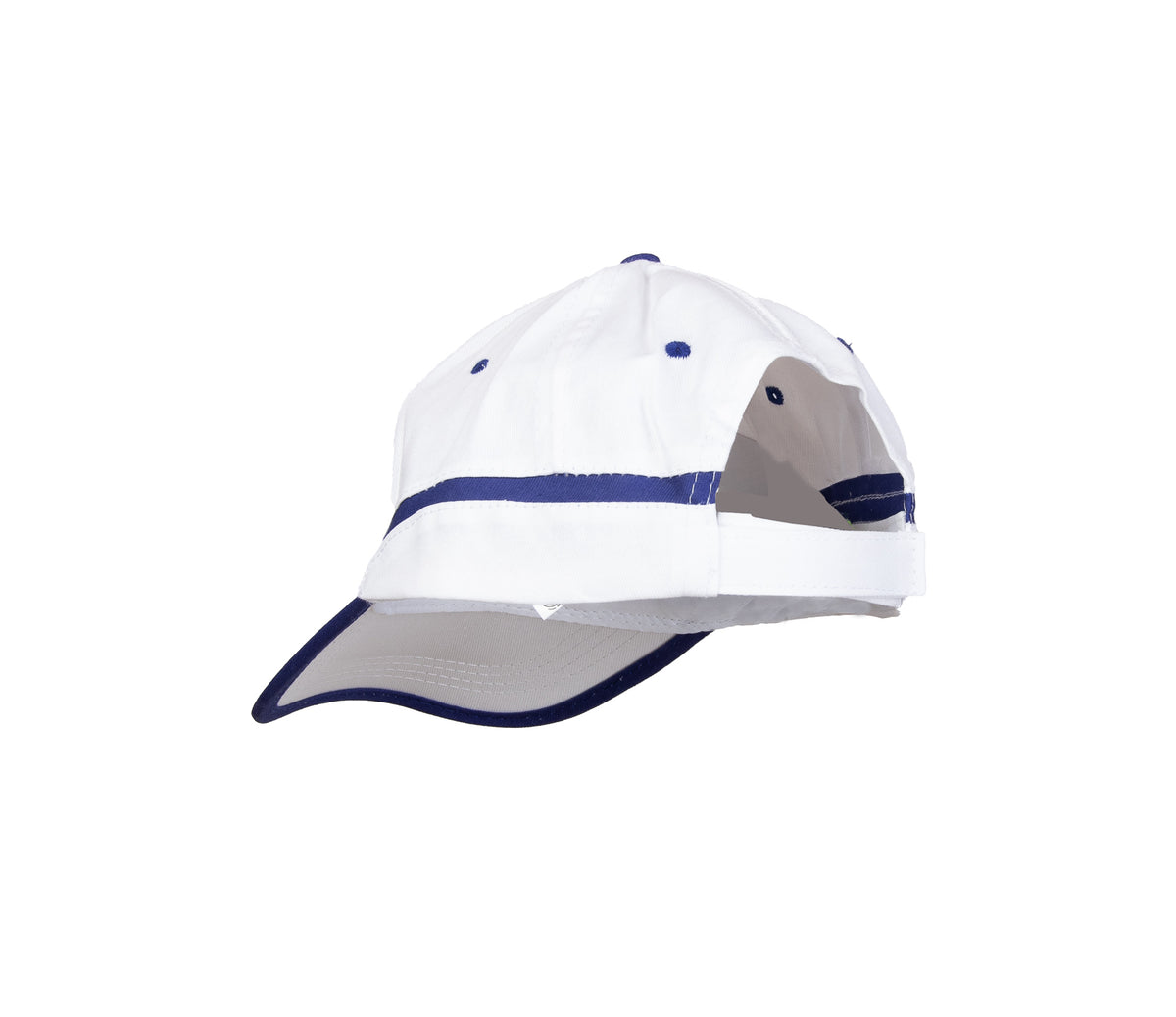 BASEBALL CAP WHITE/NAVE BLUE