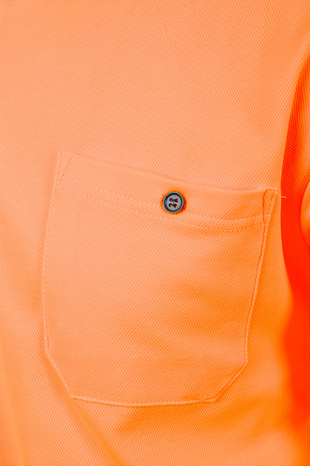 ECO RIVAL POLO SHIRT BLACK/ORANGE