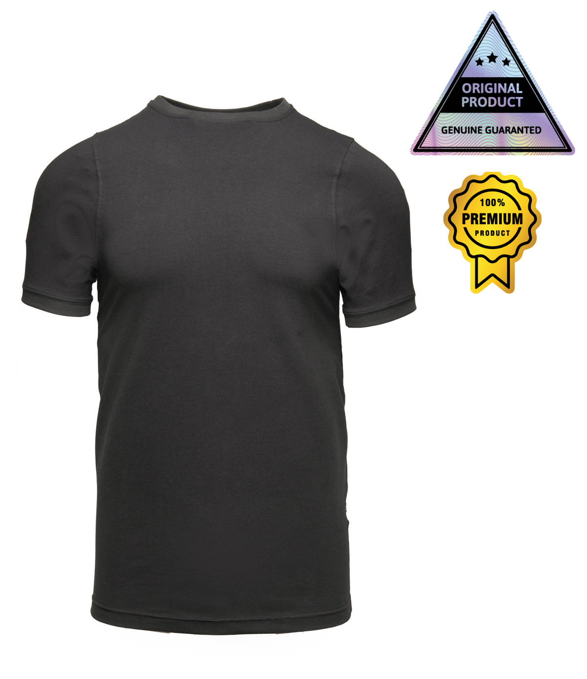 T-SHIRT 160 ELASTANE BK BLACK