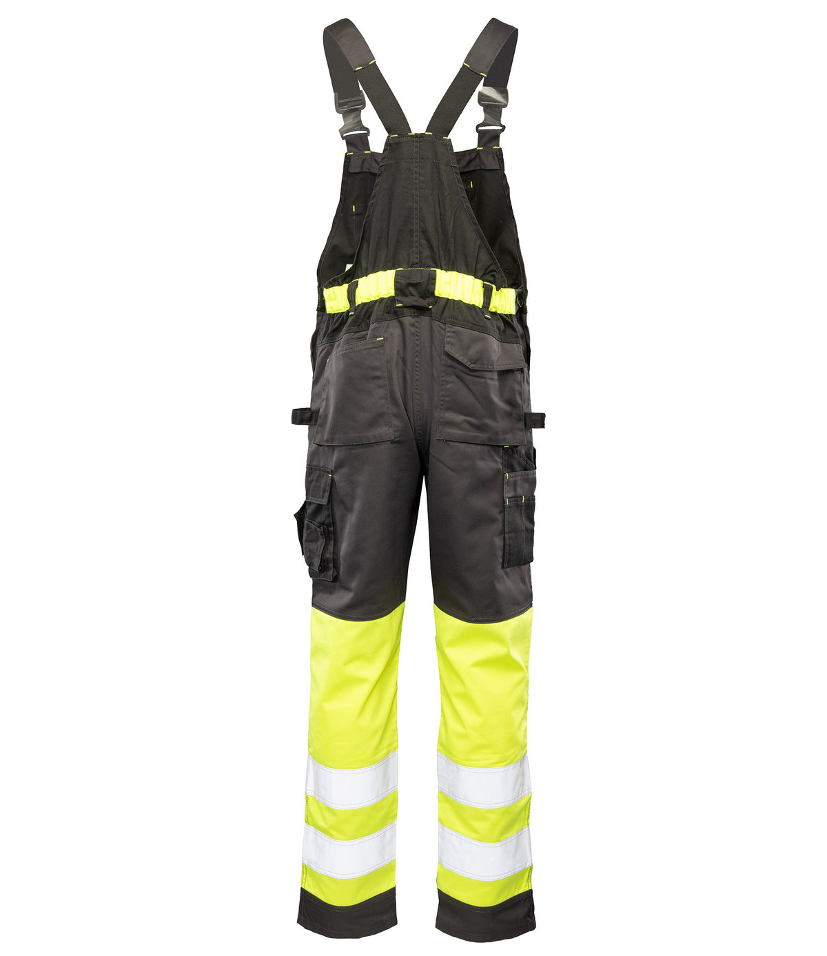 BIB PANTS FLASH GREY/YELLOW