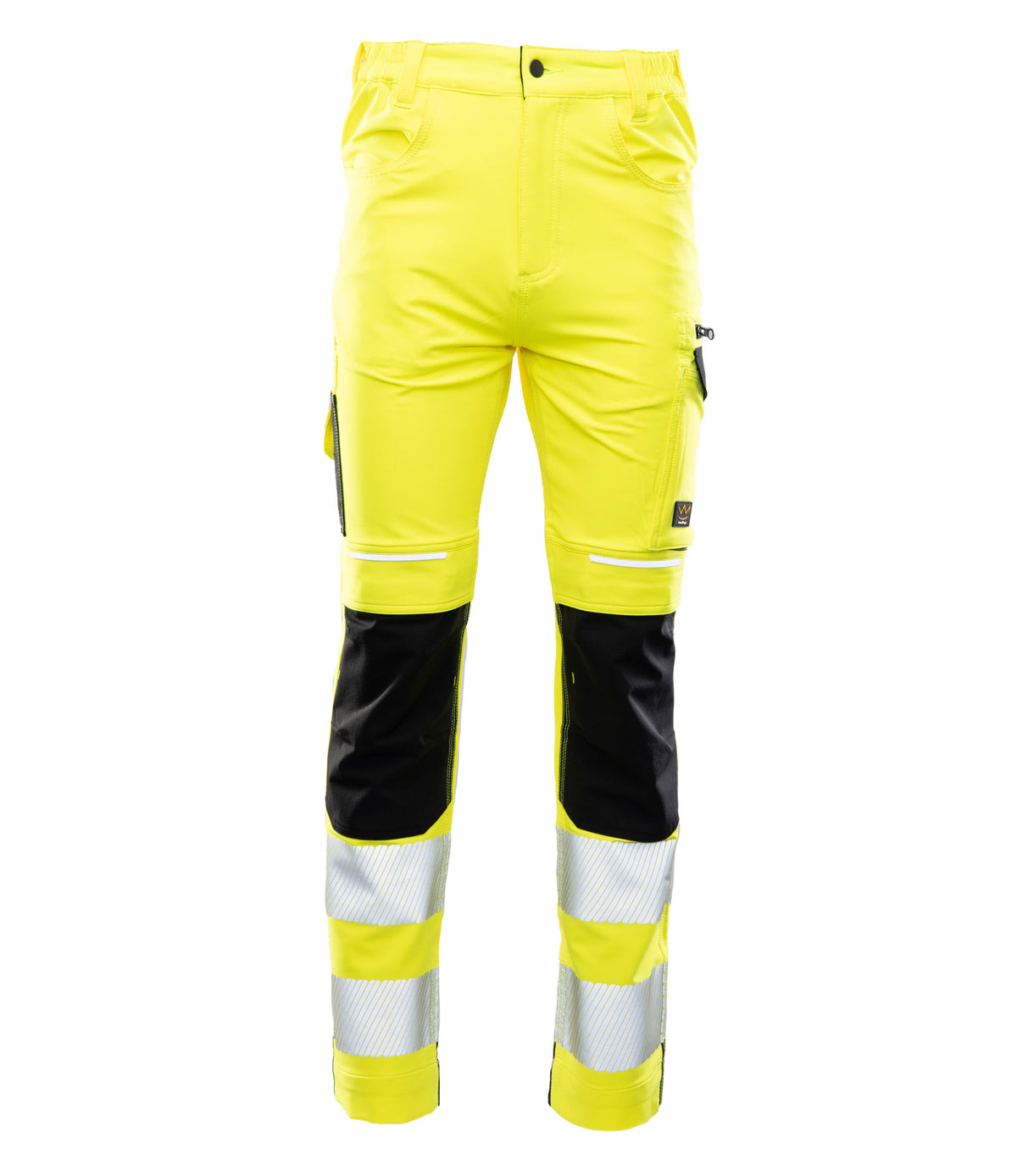 TROUSERS WITH REFLECTIVE YELLOW SKF006 CAT II