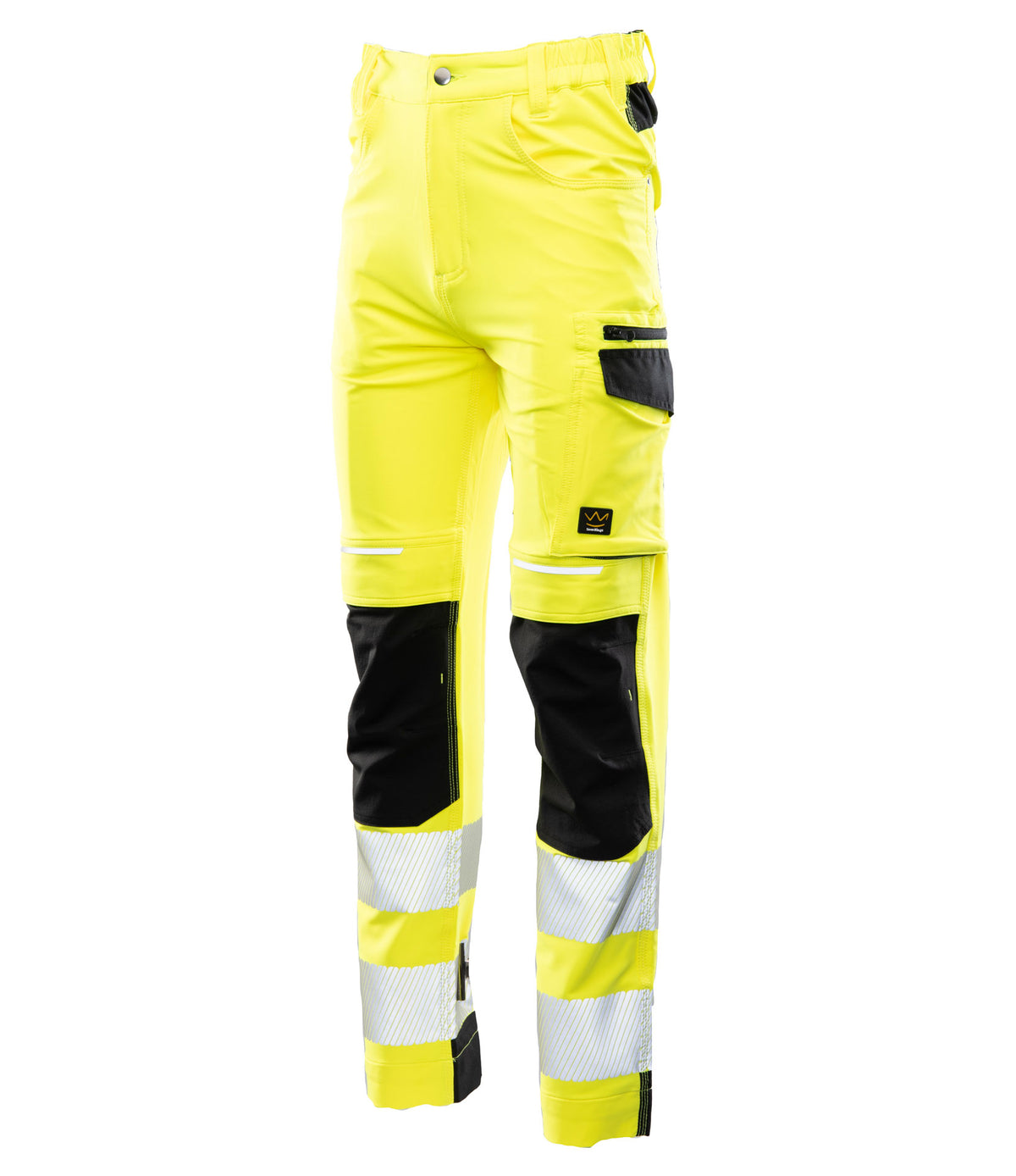 TROUSERS WITH REFLECTIVE YELLOW SKF006 CAT II
