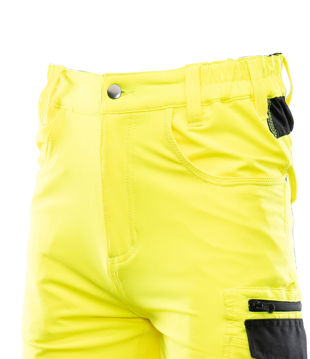 TROUSERS WITH REFLECTIVE YELLOW SKF006 CAT II