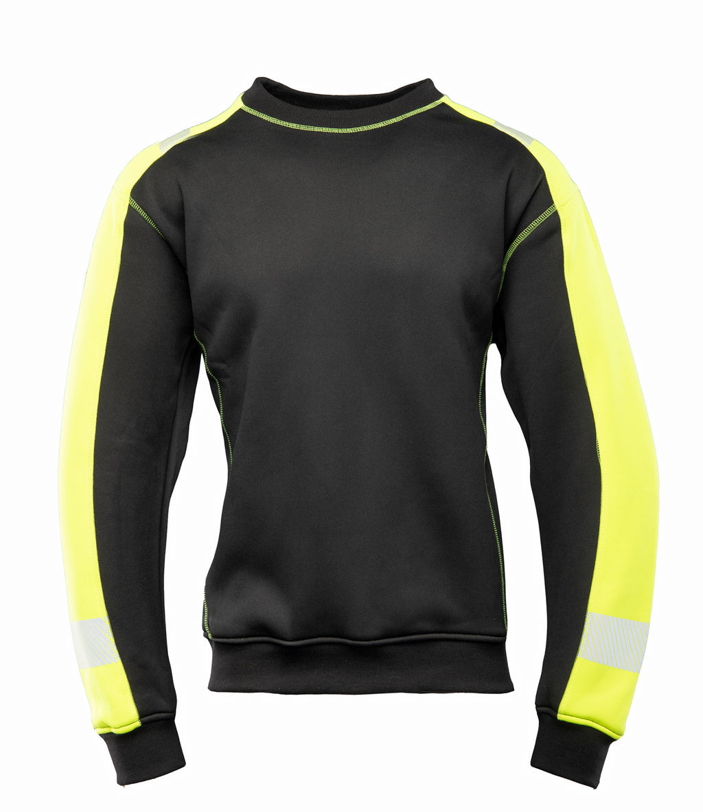 SEVEN KINGS RIVAL SWEATSHIRT BLACK/YELLOW